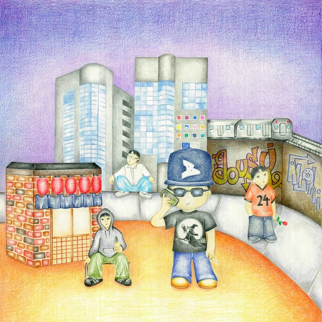DNA (feat. Kohjiya & PUNPEE) - BIM, Kohjiya, PUNPEE カバー画像