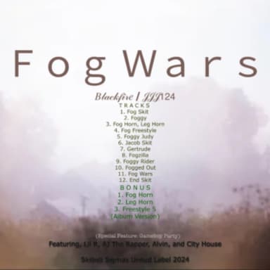 Foggy Judy - JJJ124, Blackfire, AJ The Rapper, Lil R カバー画像